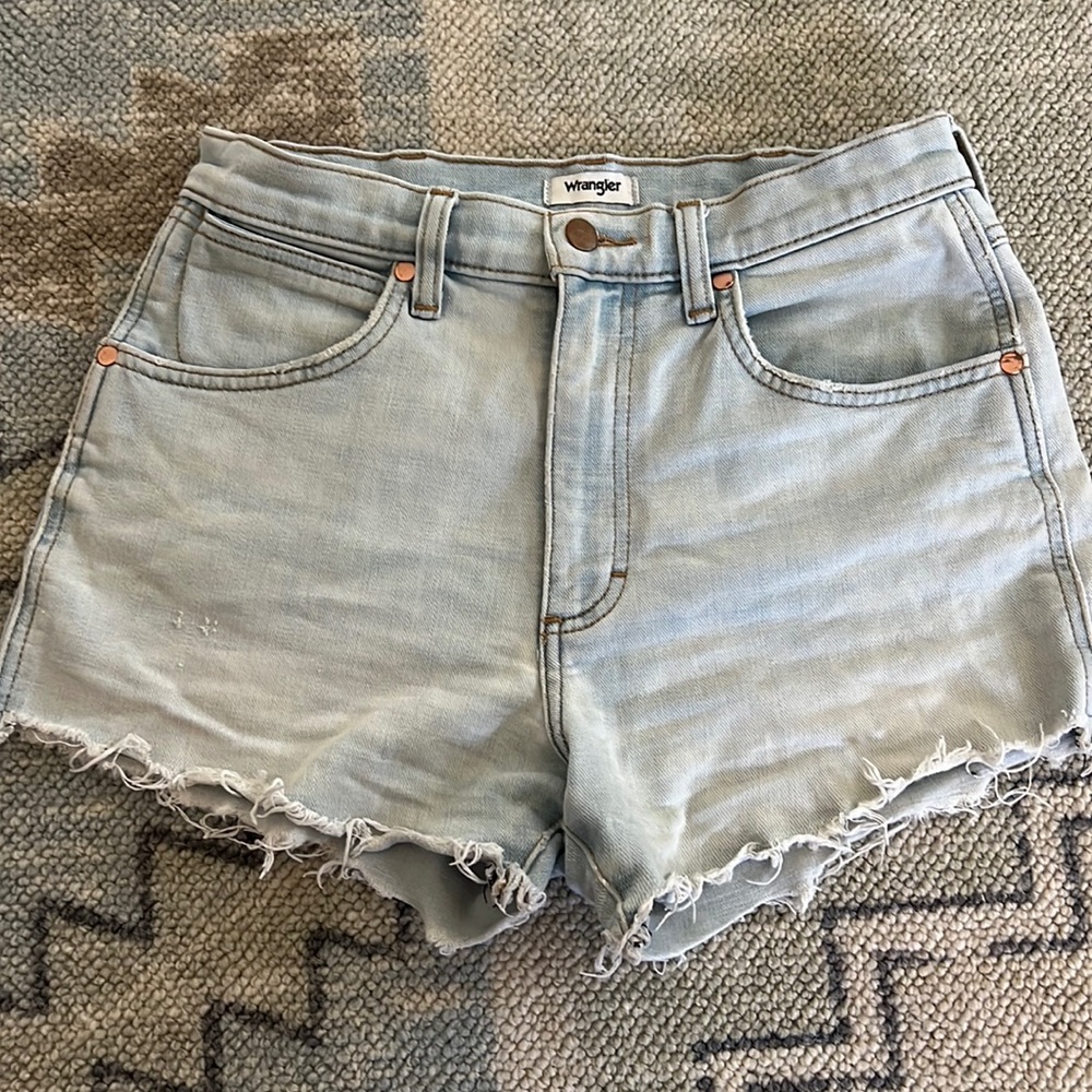 Free People Wrangler Jean shorts